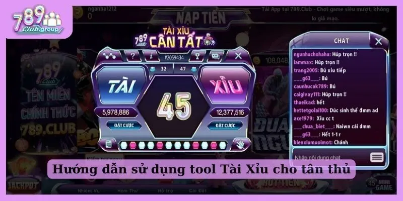 Cách sử dụng phần mềm hack Tài Xỉu chuẩn chỉnh cho newbie 2 Hướng dẫn sử dụng tool Tài Xỉu cho tân thủ