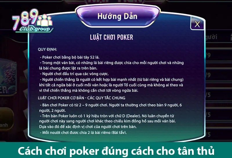 Cách Chơi Poker Đỉnh Cao Giúp Bet Thủ Chinh Phục Các Giải Thưởng Cực Đã 2 Cách Chơi Poker Đỉnh Cao Giúp Bet Thủ Chinh Phục Các Giải Thưởng Cực Đã