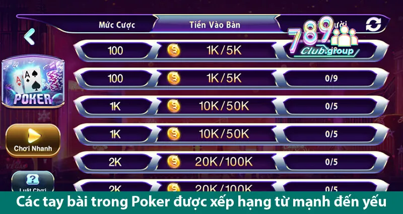 Cách Chơi Poker Đỉnh Cao Giúp Bet Thủ Chinh Phục Các Giải Thưởng Cực Đã 3 Cách Chơi Poker Đỉnh Cao Giúp Bet Thủ Chinh Phục Các Giải Thưởng Cực Đã