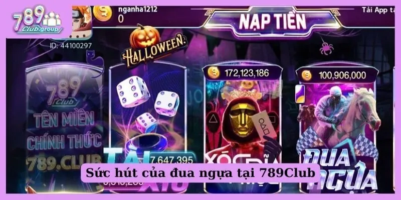 Cách cá cược đua ngựa tại 789Club từ A - Z cho newbie 1 Sức hút của game đua ngựa tại 789Club