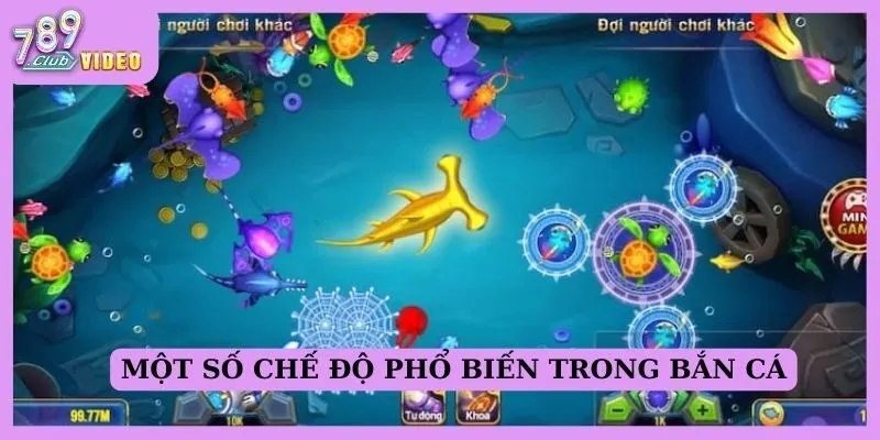 "Power-ups" trong game bắn cá và cách sử dụng hiệu quả 2 Một số chế độ phổ biến trong bắn cá