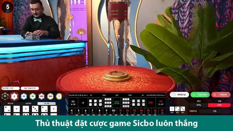 Cách tính điểm và thủ thuật đặt cược game Sicbo thắng lớn cho bet thủ